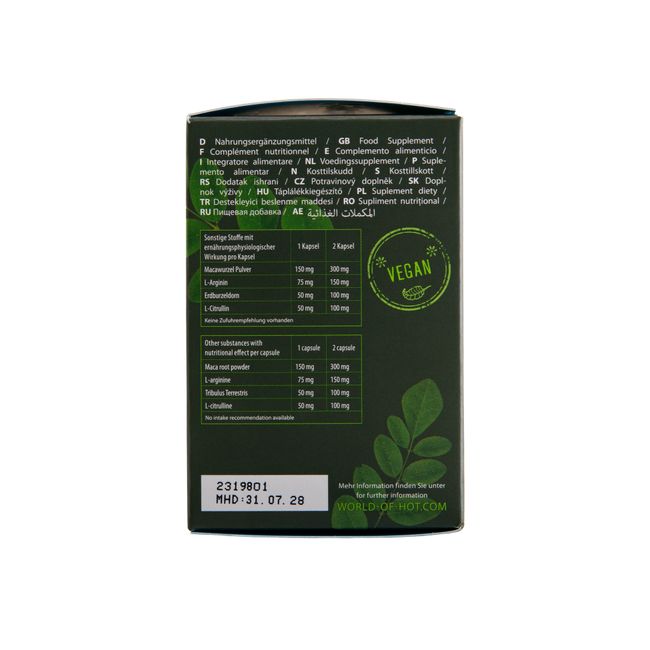 Hot - Moringa Man Libido Booster