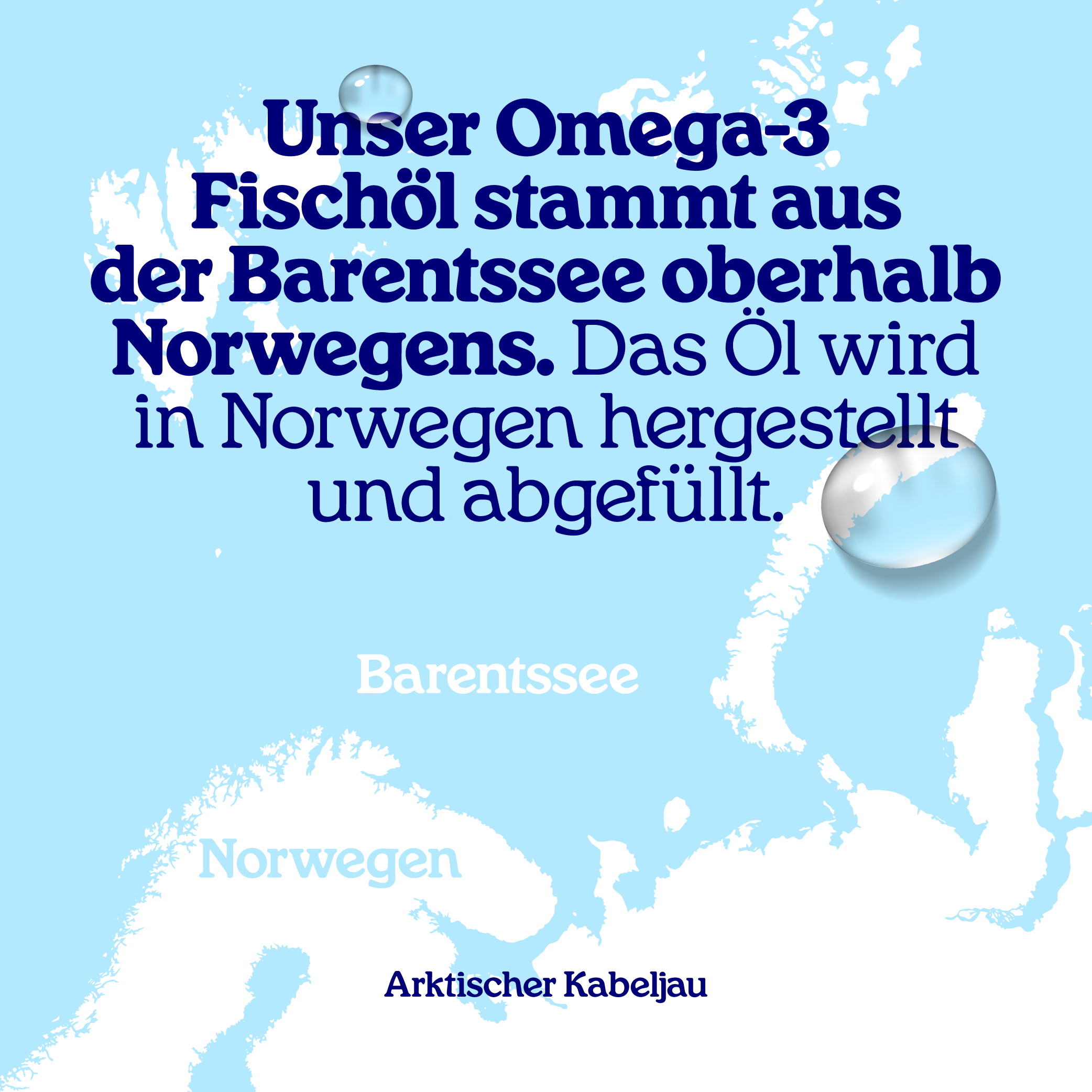 Arctic Blue Omega-3-Gummis DHA + EPA mit Vitamin D3 - MSC (30 Gummibärchen)