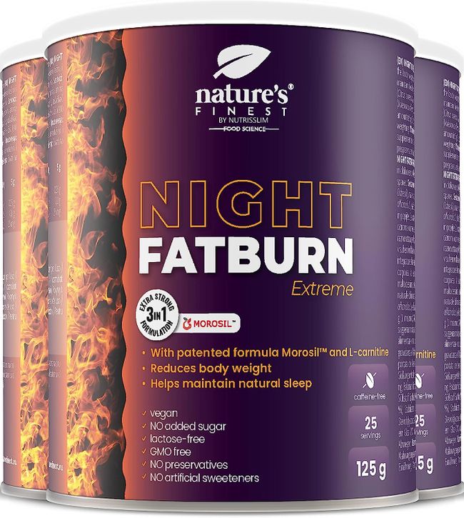 Nature's Finest I Night FatBurn Extreme I Fettverbrennen während dem Schlaf