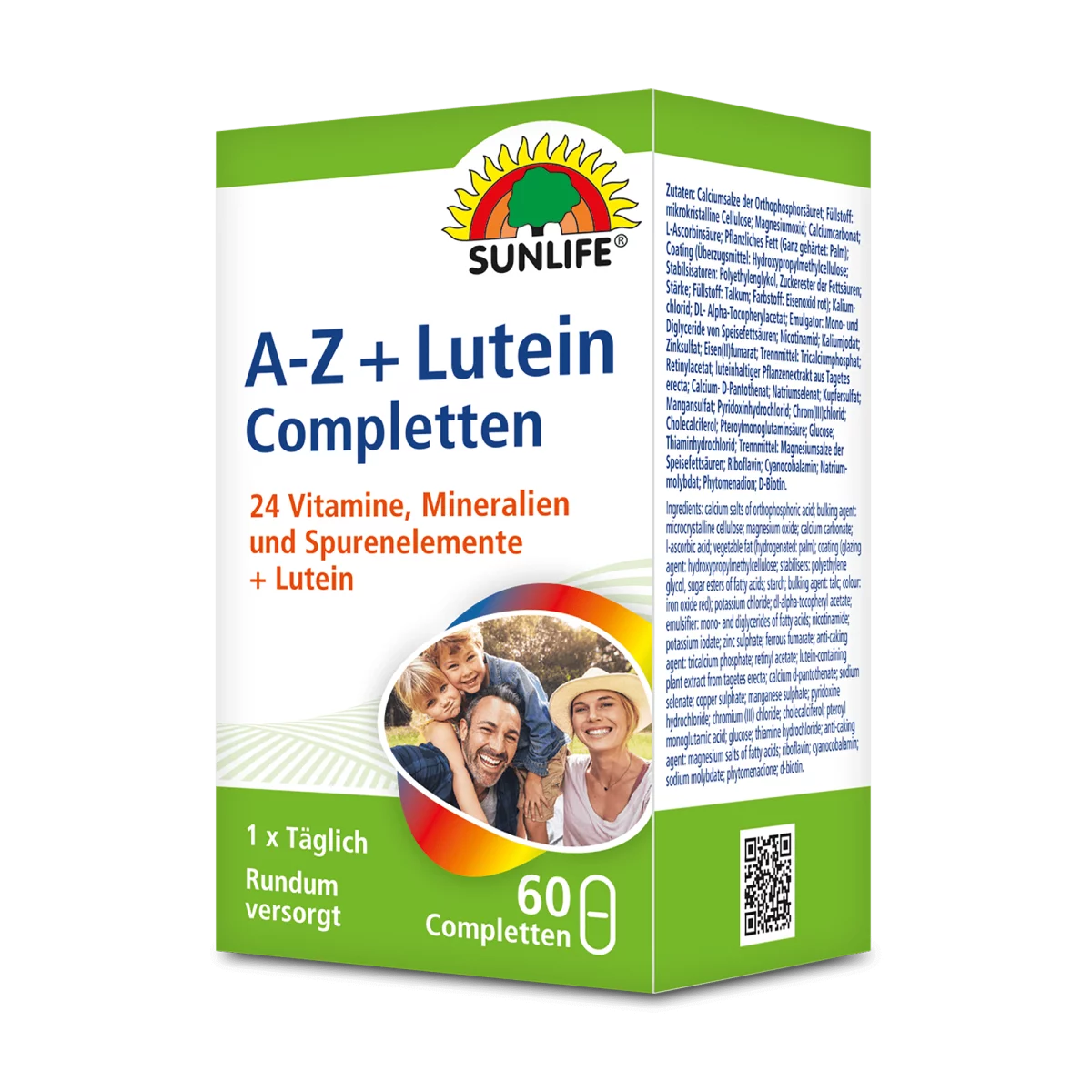 Sunlife | A-Z + Lutein Tabletten