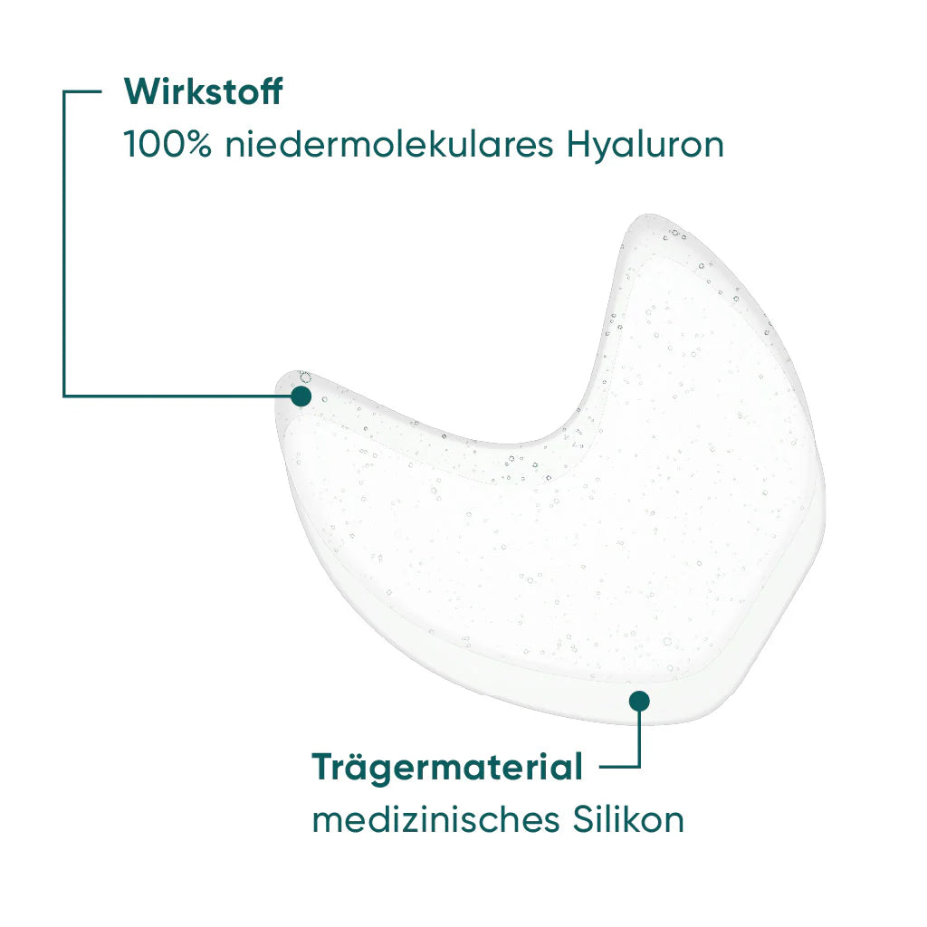 Schläfen Pads mit Hyaluron