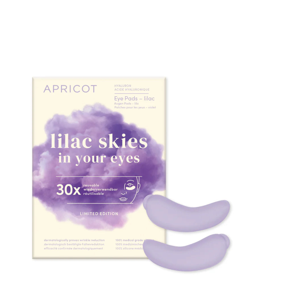 APRICOT I Augen Pads "Lilac Skies" mit Hyaluron I 30 Behandlungen