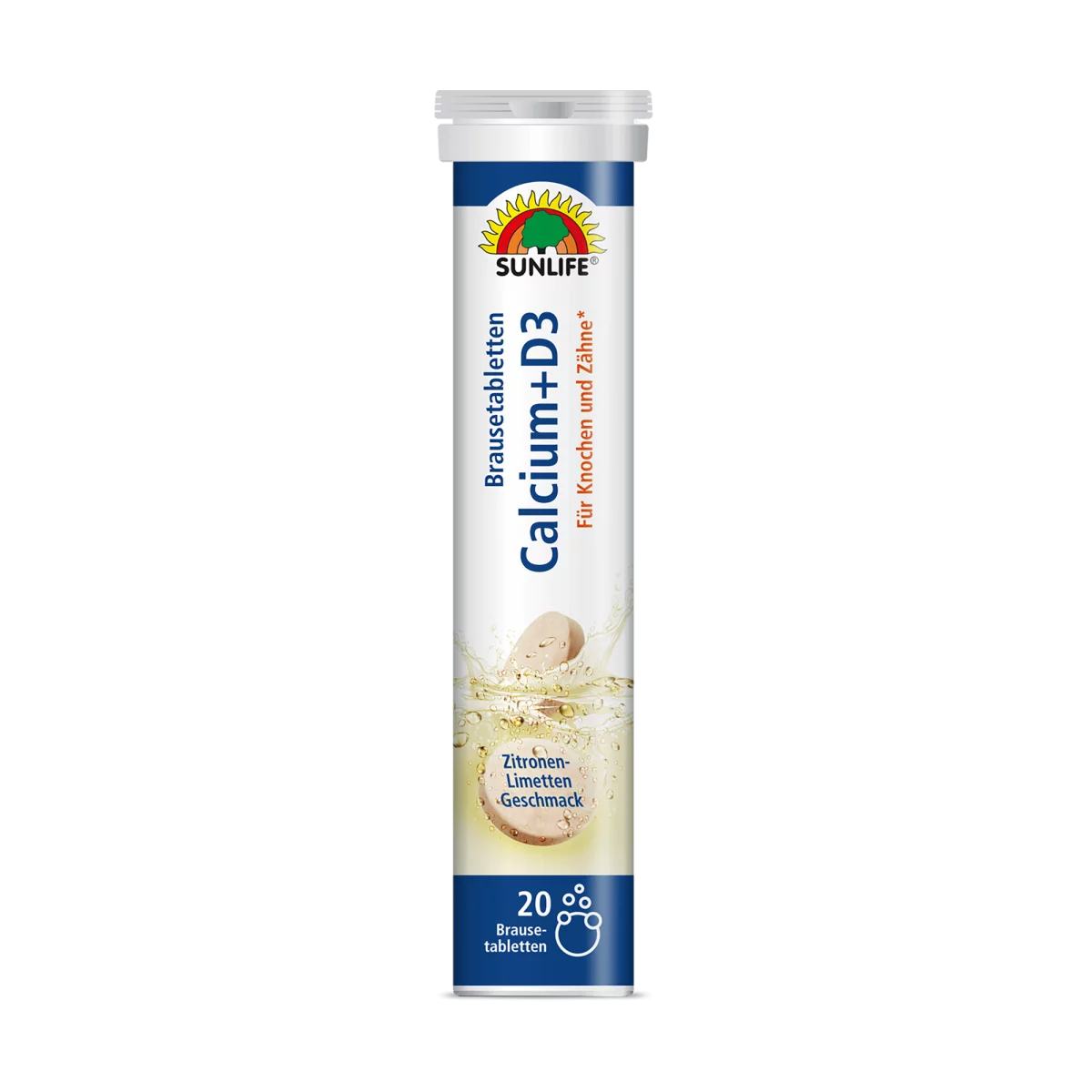 Sunlife | Calcium + Vitamin D3 Brausetablette