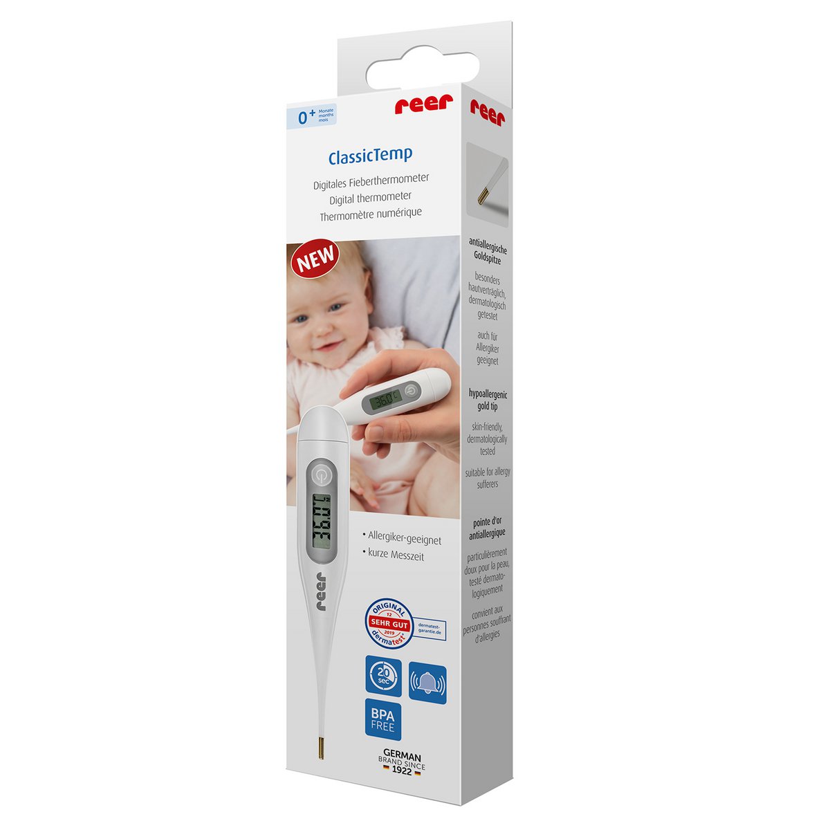 reer | ClassicTemp - Digitales Fieber Thermometer