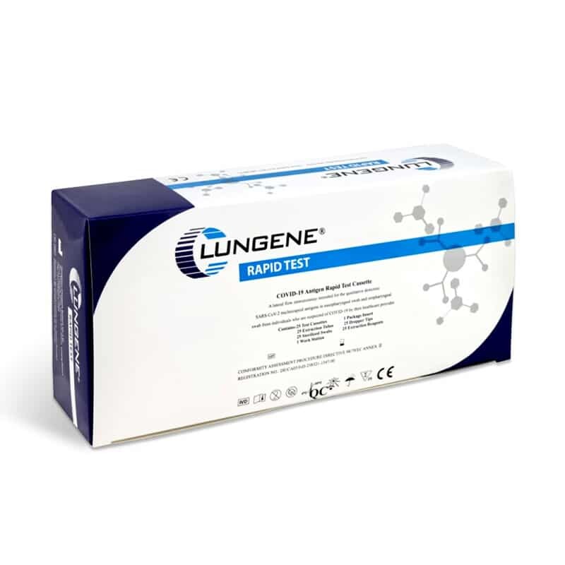 25 Stück Clungene Antigen Schnelltest - 3in1 Professional- MHD 12/25