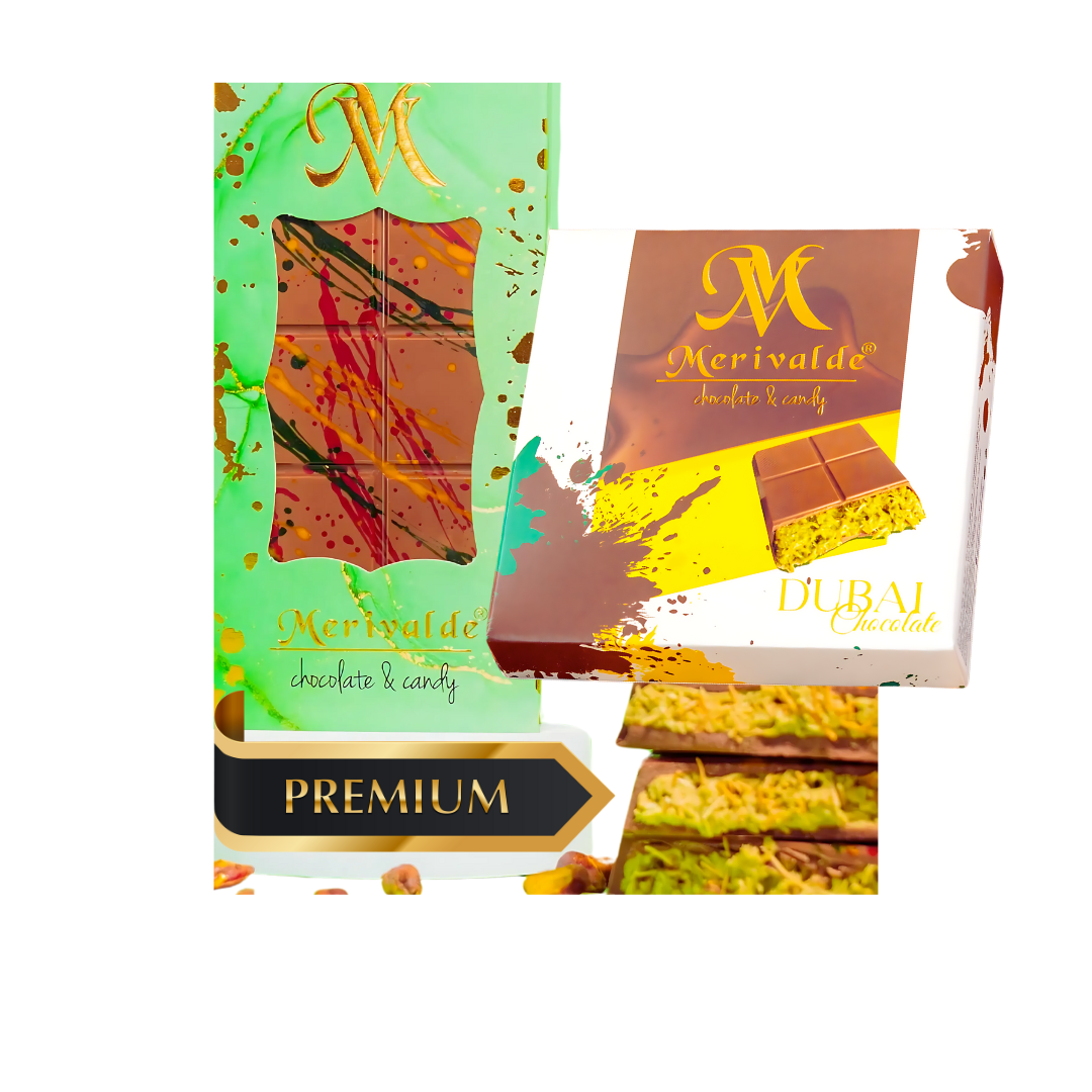 SET:  200g + 100g Merivalde Premium Dubai Schokolade