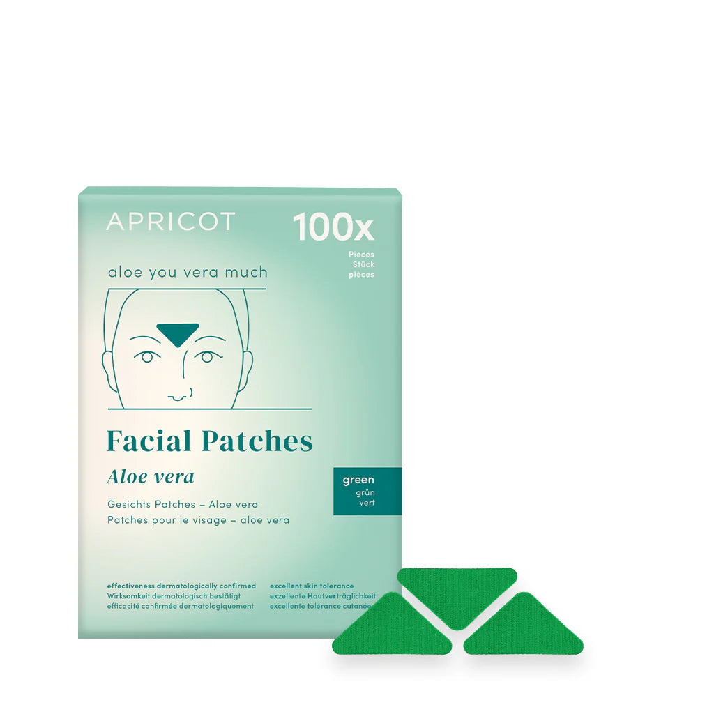 APRICOT I Zornesfalten Pads mit Aloe Vera - 100 Behandlungen