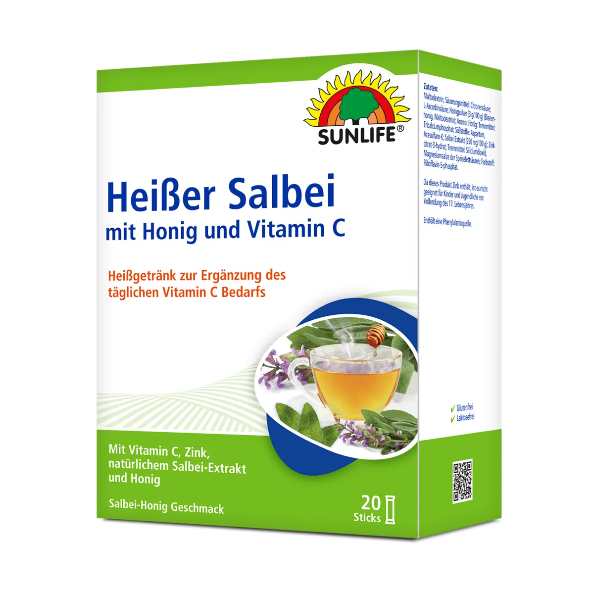 Sunlife | Heißer Salbei mit Honig und Vitamin C