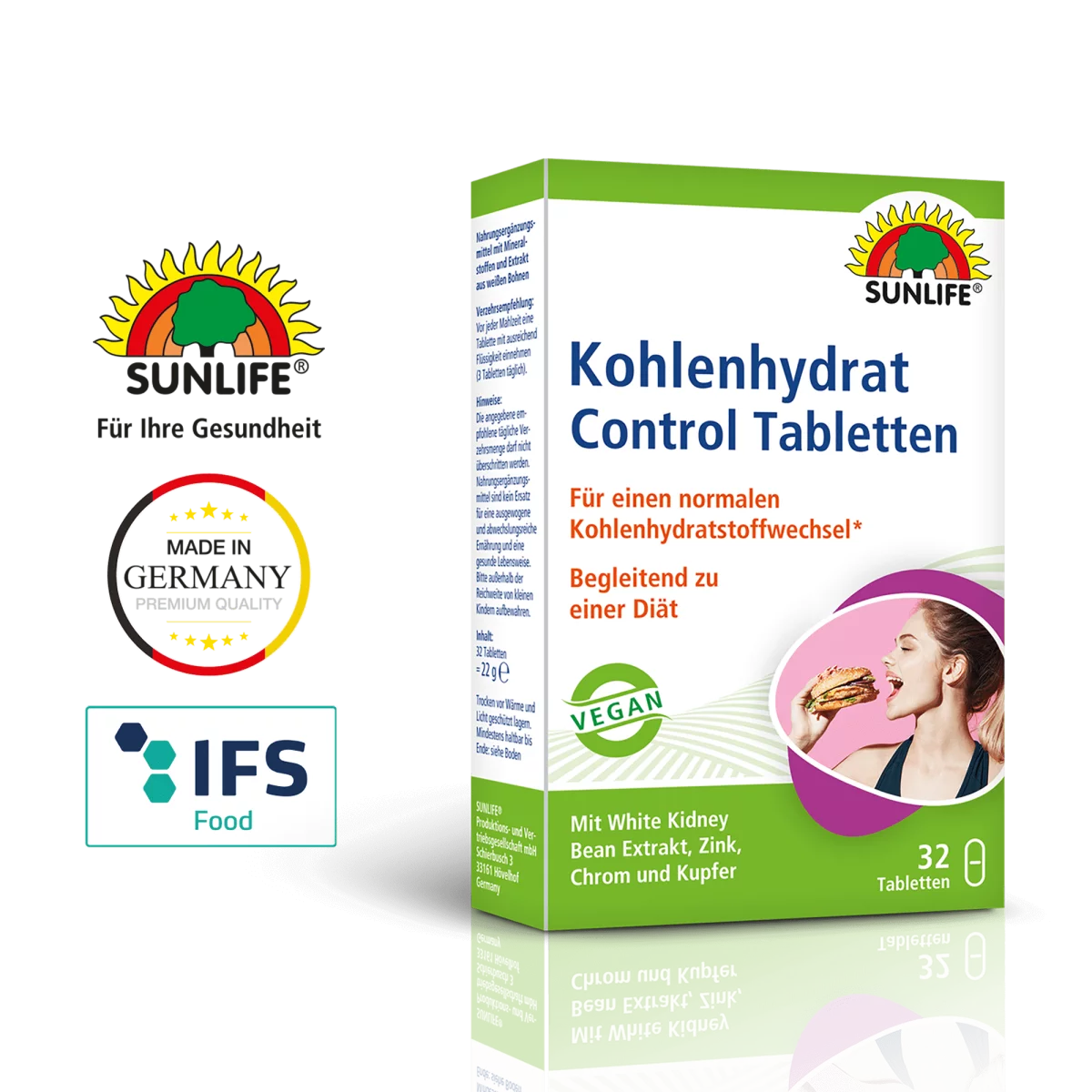 Sunlife | Kohlenhydrat Control Tabletten