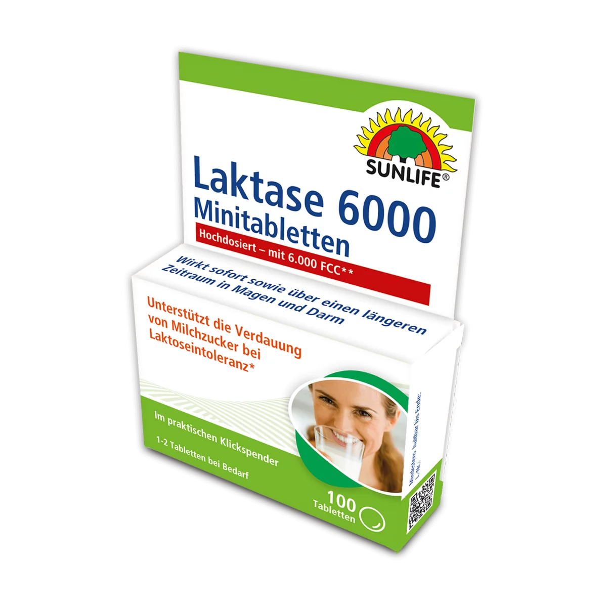 Sunlife | Laktase 6000 FCC Minitabletten