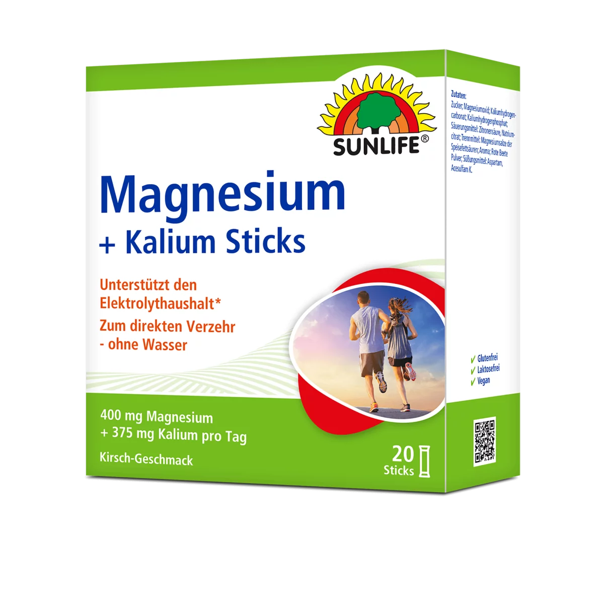 Sunlife | Magnesium 400 mg + Kalium Sticks