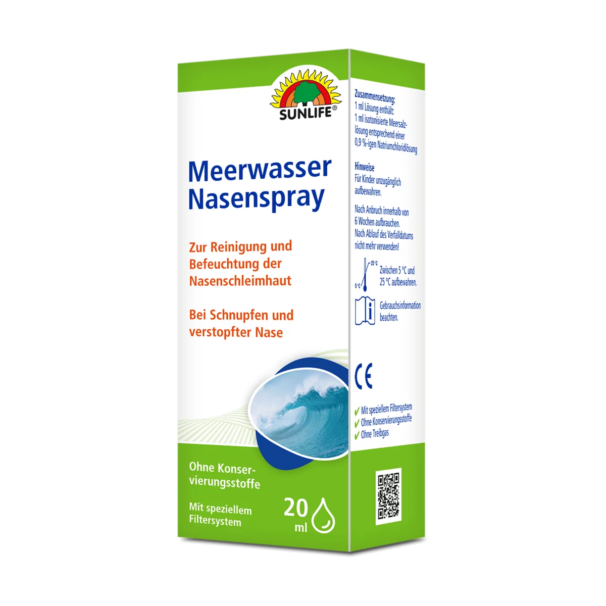 Sunlife | Meerwasser Nasenspray 20ml