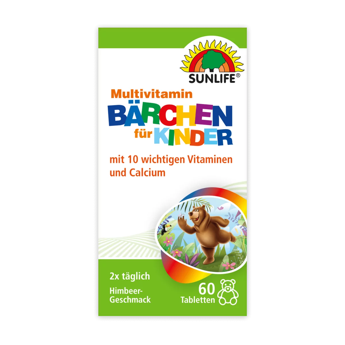 Sunlife | Multivitamin Bärchen für Kinder - 60 Stk.