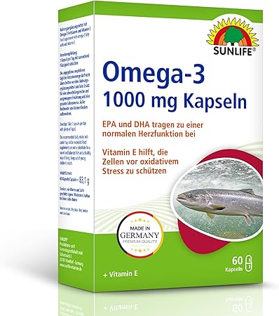 Sunlife | Omega-3 1000 mg Kapseln