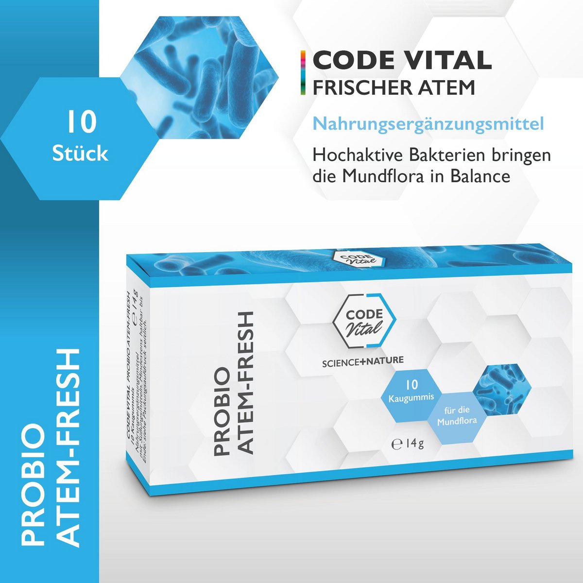 Code Vital Probio Atem-Fresh gegen Mundgeruch