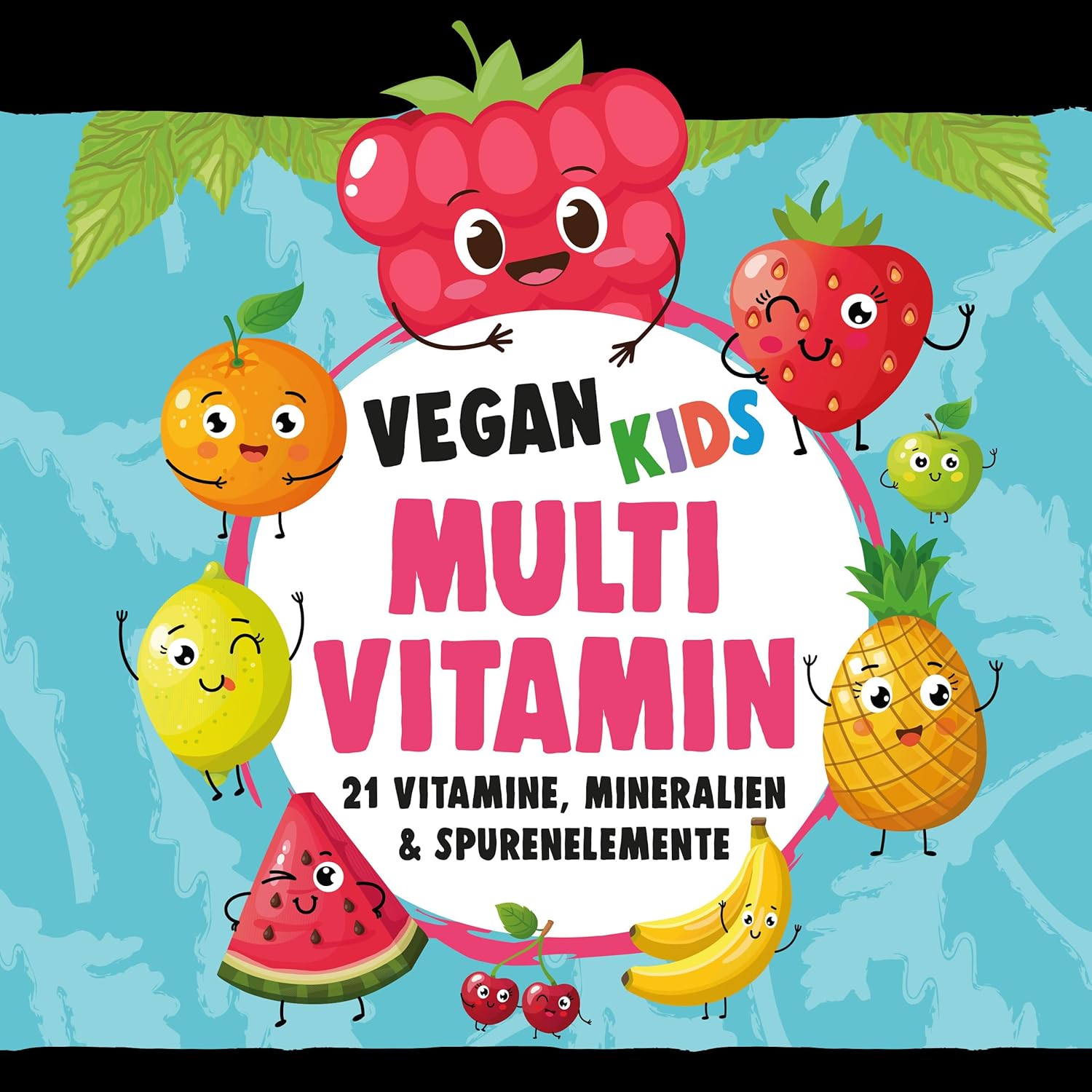 NatureCraft | Vegan Kids Multivitamins - 120 Kapseln