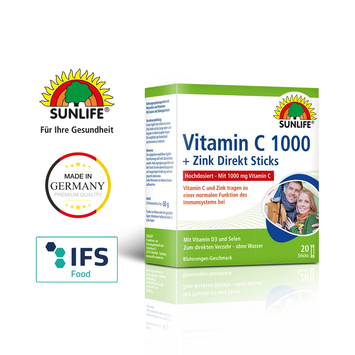 Sunlife | Vitamin C 1000 Sticks