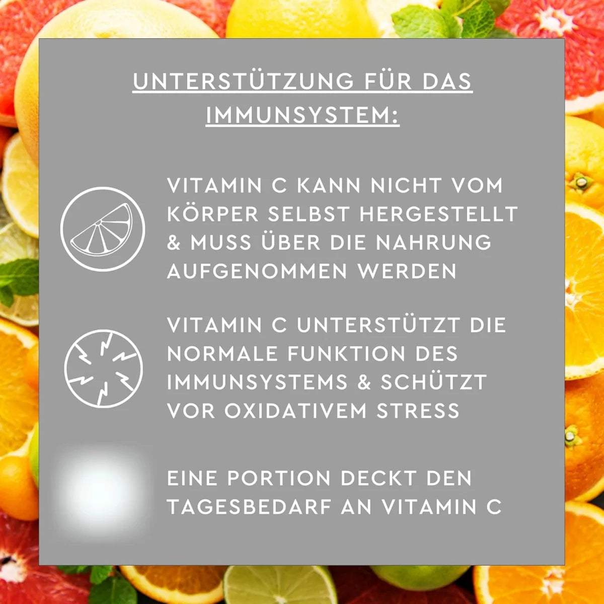 Sunlife | Vitamin C Pulver mit Zitronengeschmack