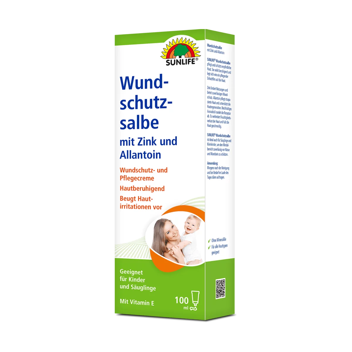 Sunlife | Wundschutzsalbe mit Zink und Allantoin