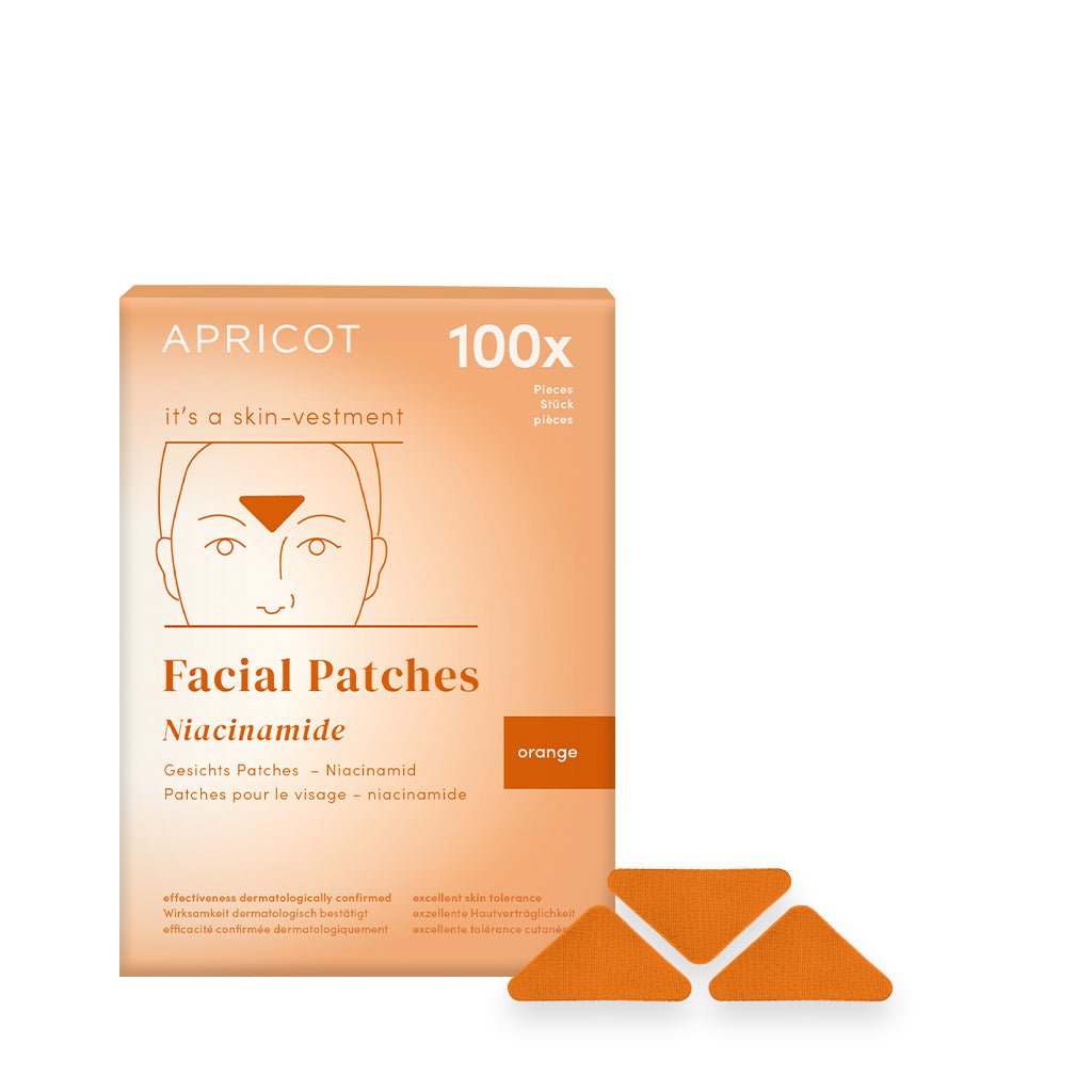 APRICOT I Zornesfalten Pads mit Niacinamid – 100 Behandlungen