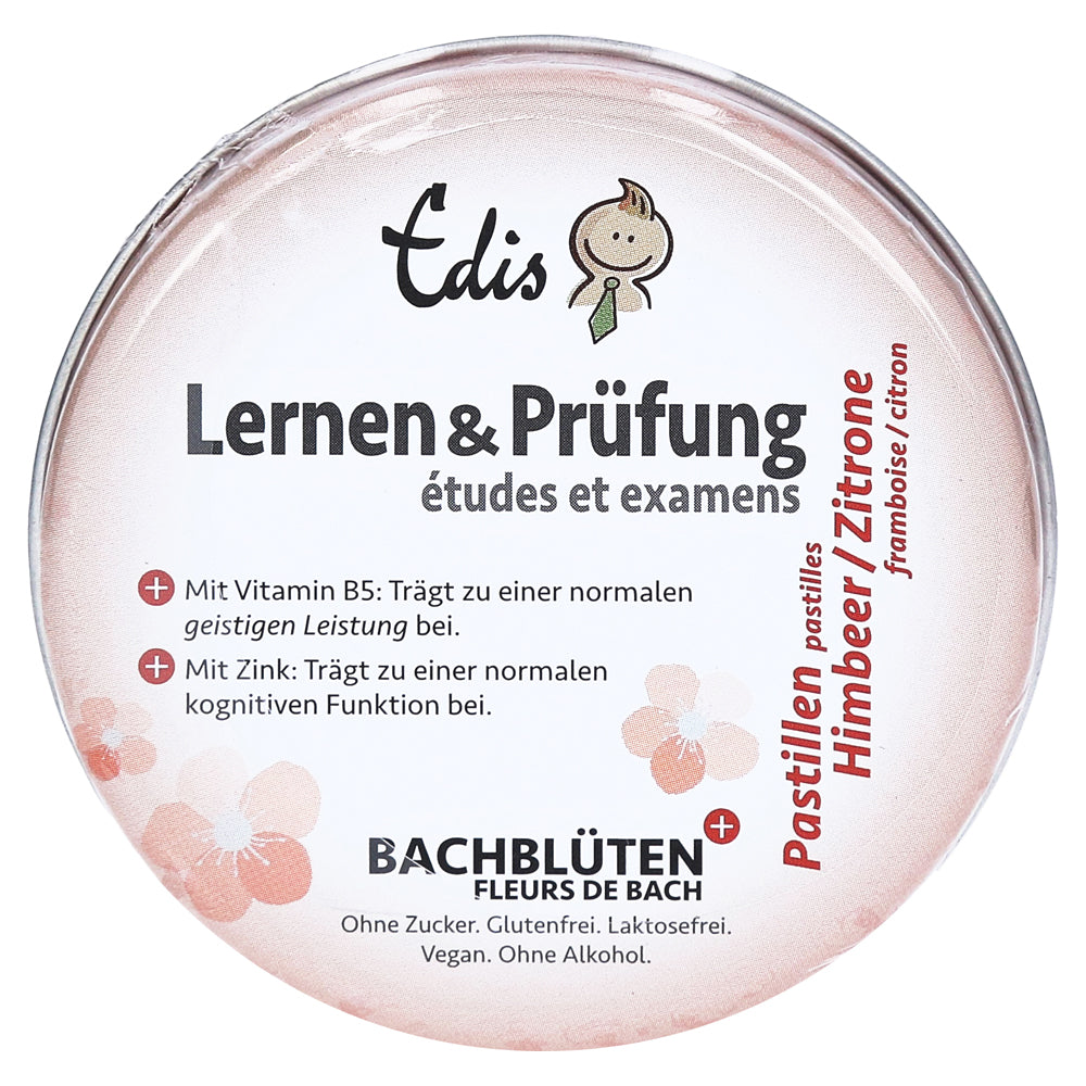 Edis Lernen und Prüfung Bio Bachblüten Pastillen