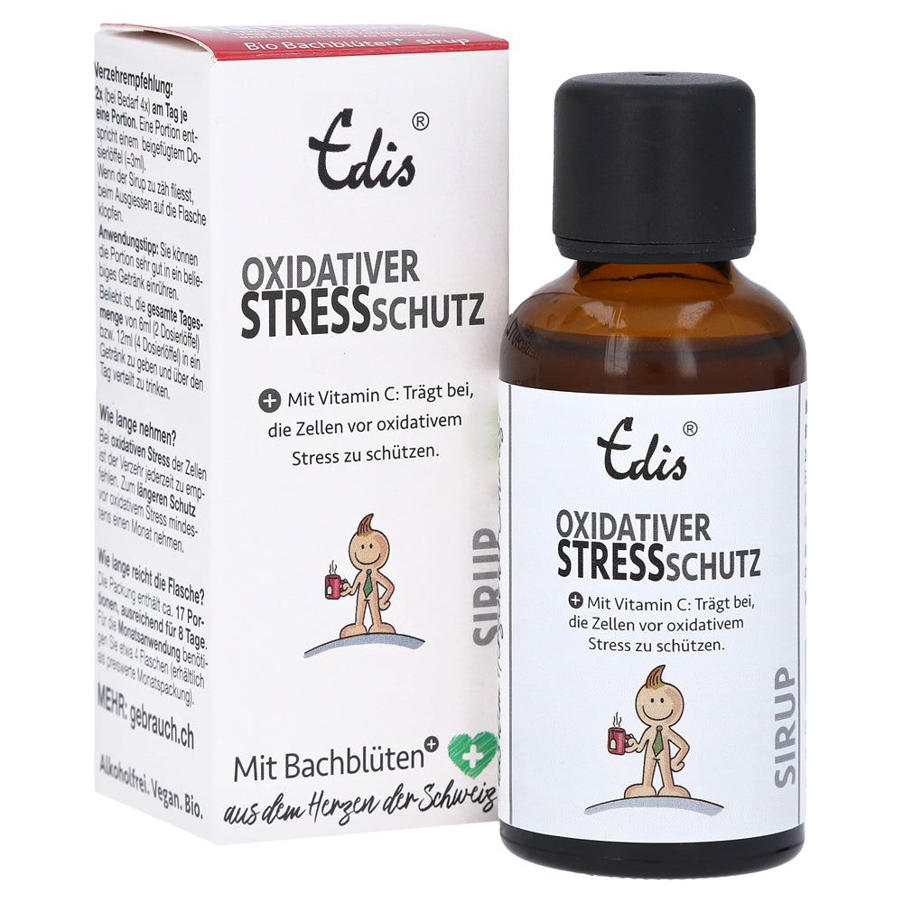 Edis Oxidativer Stress Schutz Bio Bachblüten Sirup