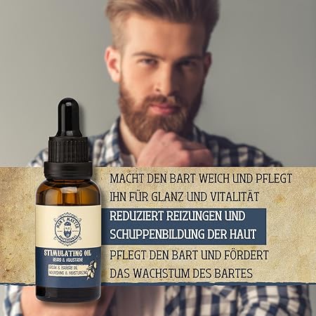 Mister33 Stimulating Oil für Bart - Männerpflege